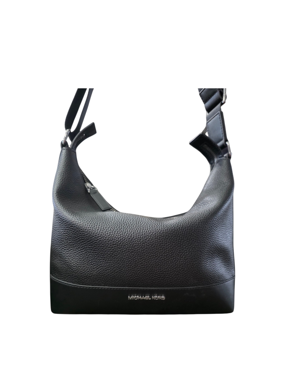 Michael Kors Black Pebbled Leather Shoulder Bag/Crossbody